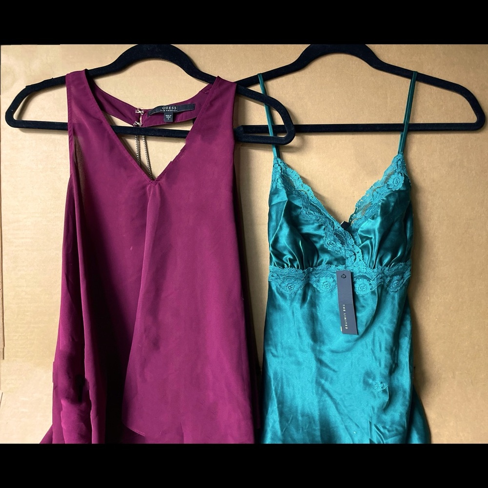 2 new Tops, 1 Guess & 1 limited brand.